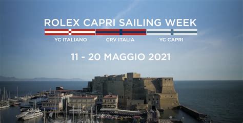 rolex capri sailing week 2021|Rolex Capri Sailing Week .